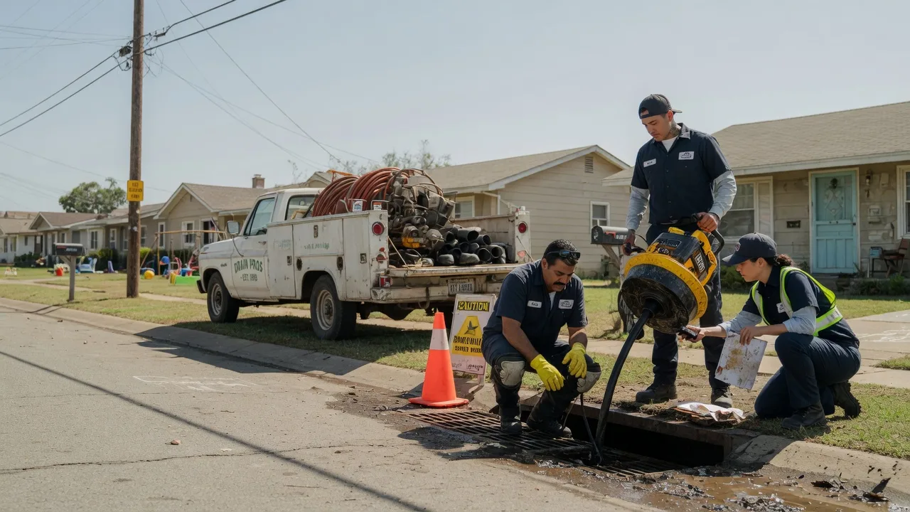 Drain Cleaning in Flagtown, NJ near me